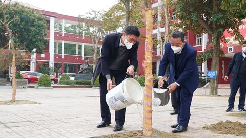Ngành Giáo dục Nghệ An phát động Tết trồng cây "Đời đời nhớ ơn Bác Hồ"