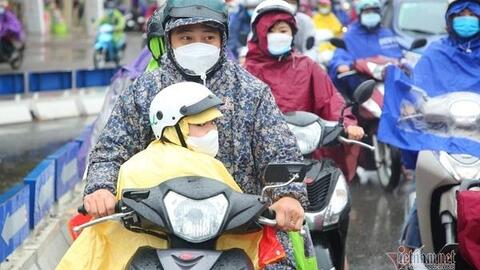 Hai đợt không khí lạnh liên tiếp tràn xuống, miền Bắc mưa rét kéo dài bao lâu?