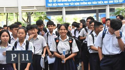 TP HCM: Nhiều thay đổi trong tuyển sinh lớp 10, dự kiến công bố điểm thi ngày 24-6
