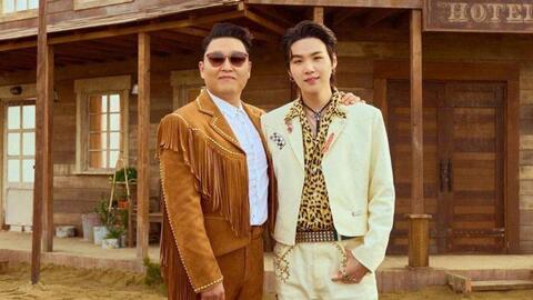 MV của PSY và Suga (BTS) lập thành tích khủng