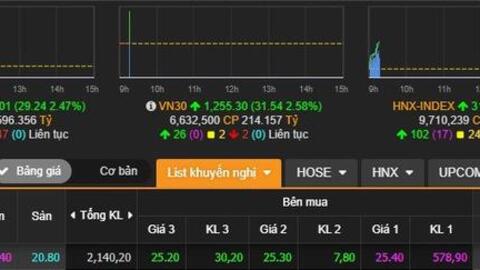 Chứng khoán trong nước hồi phục mạnh, cổ phiếu dầu khí tăng trần