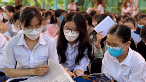 Học sinh của 149 trường THPT được ưu tiên xét tuyển vào ĐHQG TP HCM