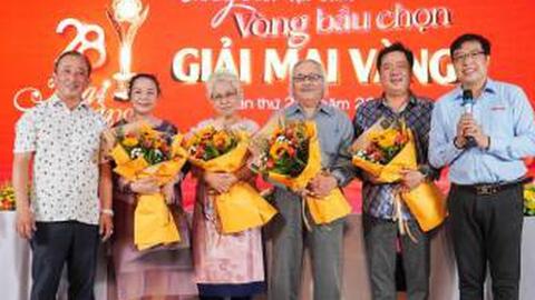 Giải Mai Vàng 2022: Bảng xếp hạng bầu chọn sau 2 tuần
