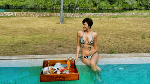 Body sau Tết đẹp nức nở của nữ MC gốc Hà thành: Bí quyết đánh bay mỡ thừa là chỉ "ăn vừa đủ"