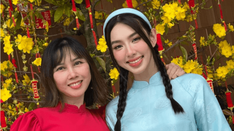 Mẹ ruột Hoa hậu Thùy Tiên bức xúc khi bị đồn bỏ rơi con gái để tái hôn
