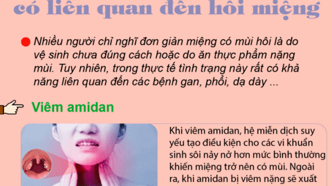 Khi miệng có mùi hôi, đừng chủ quan vì đây rất có thể là dấu hiệu của các căn bệnh nguy hiểm