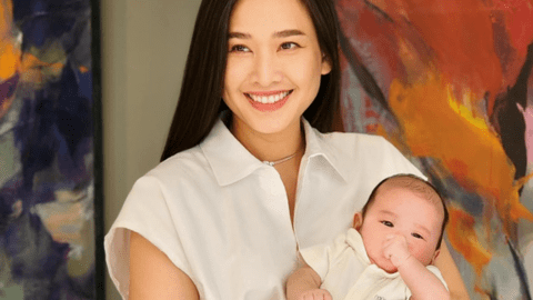 Con trai hơn 7 tháng tuổi của Dương Mỹ Linh