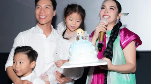Được chồng động viên, "O Sen" Ngọc Mai khoe vũ đạo