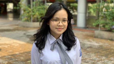 Nữ sinh giành giải Nhất học sinh giỏi đi 17km dạy học từ thiện hàng tuần