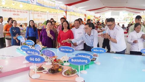 Hà Tiên trình diễn bản đồ món ăn đặc trưng