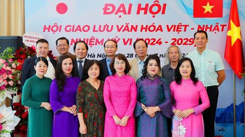 Đại hội Hội Giao lưu Văn hóa Việt Nam- Nhật Bản lần thứ VI