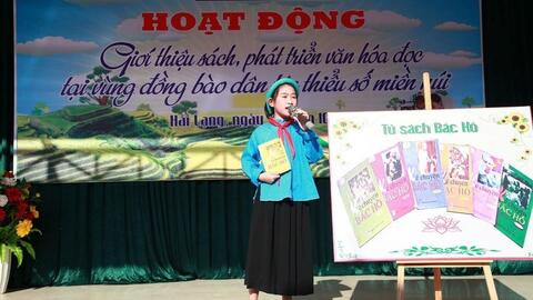 Phát triển văn hóa đọc trong gia đình và cộng đồng, thúc đẩy học tập suốt đời
