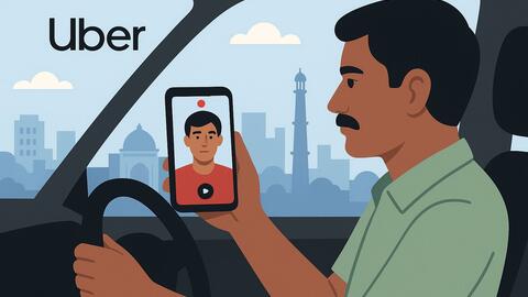 Uber thử nghiệm tính năng ghi hình trong ứng dụng tài xế tại Ấn Độ