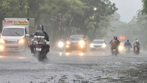 Dự báo khu vực trọng tâm mưa lớn do không khí lạnh sắp tới