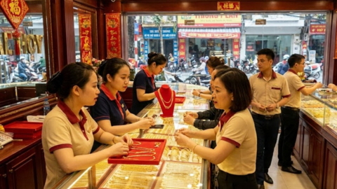 Giá vàng hôm nay 8/2/2026: SJC, BTCM, DOJI lên 180 triệu đồng/lượng?