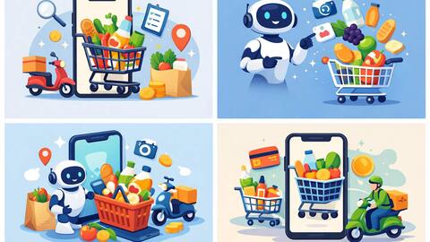 Uber Eats thử nghiệm trợ lý AI hỗ trợ mua sắm tạp hóa