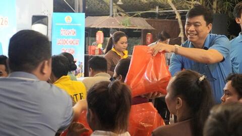 Công đoàn An Giang đến nhà trọ, lắng nghe tâm tư của công nhân