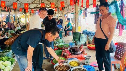 Chợ côn trùng Nà Sy có một không hai ở Sơn La