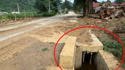 Thanh Hóa: Đường chưa thi công xong đã nứt, có dấu hiệu xuống cấp?