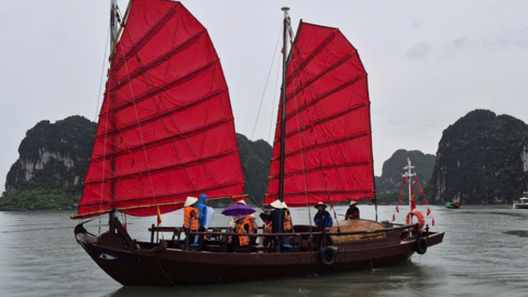 Khai trương tour thuyền buồm vịnh Hạ Long, mở bán vé từ chiều 29.6