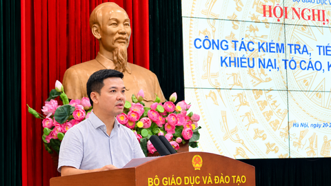Bộ Giáo dục và Đào tạo tập huấn công tác kiểm tra, tiếp công dân