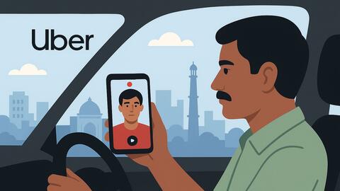 Uber thử nghiệm tính năng ghi hình trong ứng dụng tài xế tại Ấn Độ