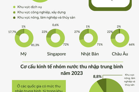 Cơ cấu kinh tế các nước trên thế giới