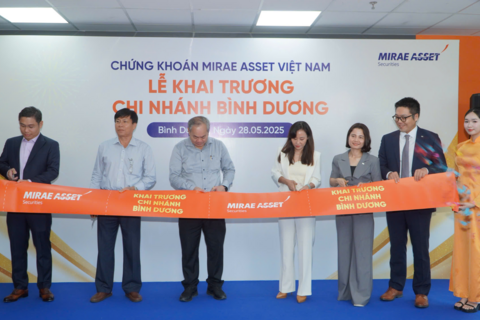 Chứng khoán Mirae Asset khai trương chi nhánh Bình Dương - Góp sức phát triển kinh tế phía Nam