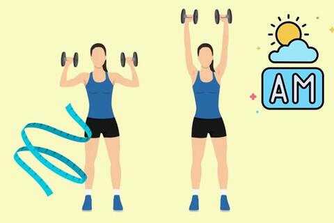 Tập thể dục 15 phút vào buổi sáng giúp phụ nữ có eo thon dáng đẹp