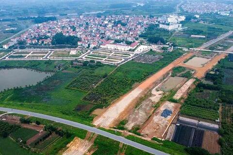 Giá đất vùng ven Hà Nội giảm mạnh