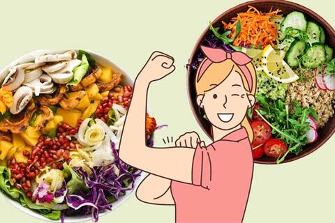 Những dưỡng chất không thể thiếu để duy trì sức khỏe cho phụ nữ ăn chay tuổi 30