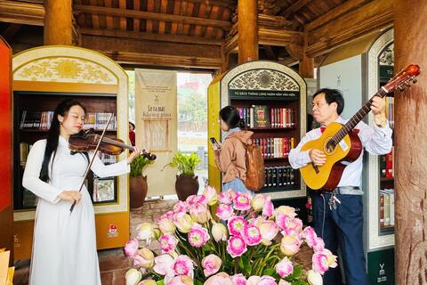 Không gian văn hóa đọc giữa lòng di sản