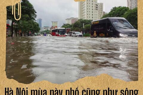 Hà Nội mùa này phố cũng như sông và những câu hát được chia sẻ 17 năm qua ở Táo Quân