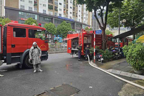 Cháy nhà 5 tầng cho thuê ở Hà Nội