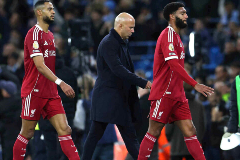 Thất bại của Liverpool trước Man City đặt ra câu hỏi về thể lực và cường độ