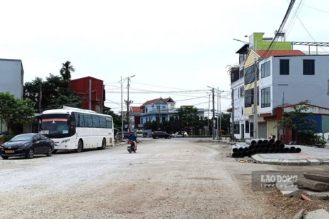 Tuyến đường 126 tỉ đồng ở Hải Phòng hơn 2 năm vẫn ngổn ngang