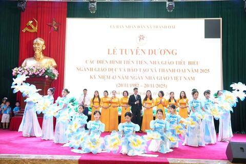 Ngành Giáo dục Thanh Oai: 31 tập thể, cá nhân được tuyên dương, khen thưởng