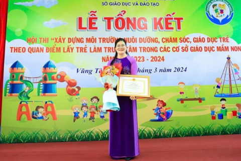 Cô giáo ở TPHCM hơn 30 năm gắn bó với trẻ mầm non chưa từng nghĩ đến việc rời nghề