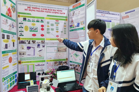 Bộ GD&ĐT yêu cầu công khai dự án khoa học kĩ thuật thi cấp quốc gia