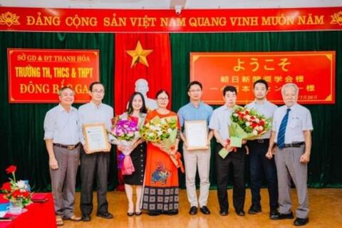 Trường đầu tiên tại Thanh Hóa dạy tiếng Trung trong chương trình chính khóa