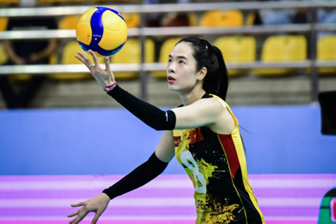 Nhan sắc nữ vận động viên bóng chuyền được chọn cầm cờ cho đoàn Thể thao Việt Nam tại SEA Games 33