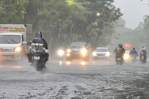 Dự báo khu vực trọng tâm mưa lớn do không khí lạnh sắp tới