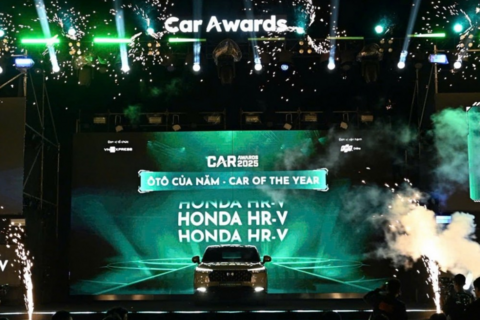 Honda HR-V giành “Ôtô của năm 2025” toàn thị trường và phân khúc B-SUV