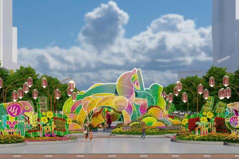 Đường hoa Nguyễn Huệ 2026 lần đầu mang đến trải nghiệm khác biệt giữa ngày và đêm