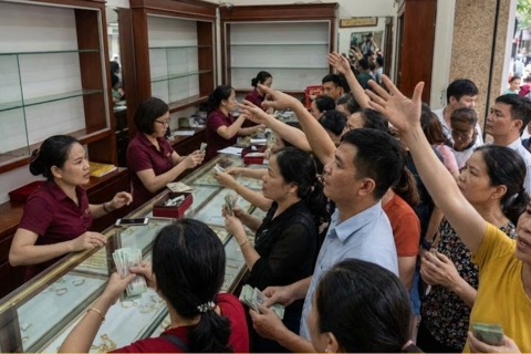 Giá vàng hôm nay 22/1: Tiếp tục xô đổ mọi kỷ lục?