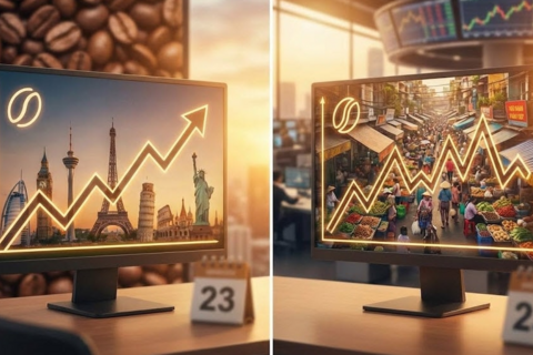 Giá cà phê hôm nay 23/1/2026: Dự báo bật tăng trở lại