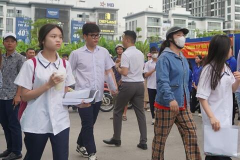 Hải Phòng chốt môn thi thứ 3 kì thi tuyển sinh lớp 10 THPT