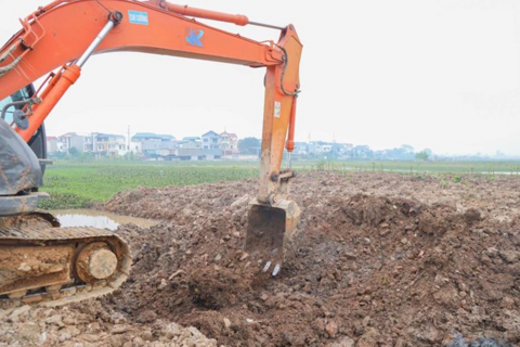 Bắt đầu cưỡng chế thu hồi đất của 4 hộ dân không chấp thuận phương án đền bù