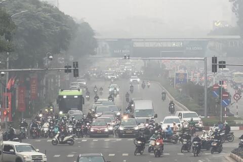 Hà Nội tiếp tục ô nhiễm