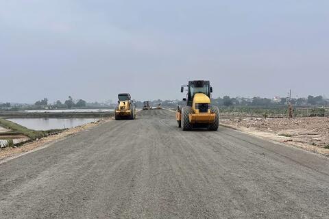 Cần sớm đưa Dự án đường trục ĐH 09 về đích